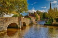 The ford at Eynsford in Kent uk Royalty Free Stock Photo