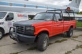 Ford F250 1992 The ninth generation of the Ford F-Series is a lineup of trucks Royalty Free Stock Photo