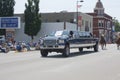 Ford F350 Stretch Limo arriving at Parade Royalty Free Stock Photo
