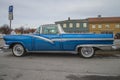 1956 ford fairlane crown victoria Royalty Free Stock Photo