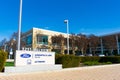 Ford Greenfield Labs and Autonomic sign at research institute campus of Ford Motor Company in Silicon Valley