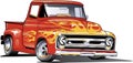 1954 Ford Hotrod truck Royalty Free Stock Photo