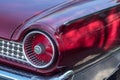 1961 Ford iconic rear quarter Royalty Free Stock Photo