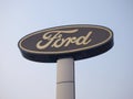 Ford Logo Royalty Free Stock Photo