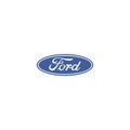 Ford logo editorial illustrative on white background