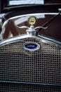 Ford logo on radiator grille