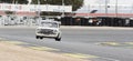 Ford Lotus Cortina in a classic car race at the Jarama circuit