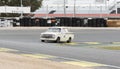 Ford Lotus Cortina in a classic car race at the Jarama circuit