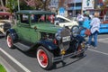 A 1930 Ford Model A coupe