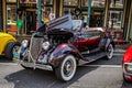 1936 Ford Model 68 Deluxe Club Cabriolet Royalty Free Stock Photo