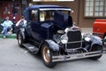 Ford Model A (1927) ÃÂ«Sport CoupeÃÂ» at the auto show Royalty Free Stock Photo