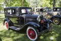 1931 Ford Model A Steelback Sedan vintage antique car Royalty Free Stock Photo