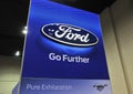 Ford Motor Company Sign Royalty Free Stock Photo