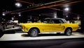 Ford Mustang, an American classic. Classic Car exhibition - Heydar Aliyev Center, Baku, Azerbaijan Royalty Free Stock Photo