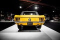 Ford Mustang, American classic. Classic Car exhibition - Heydar Aliyev Center, Baku, Azerbaijan - 26,04,2017 Royalty Free Stock Photo