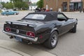 1973 Ford Mustang black convertible Car Royalty Free Stock Photo