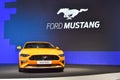 Ford Mustang car on display at The 35th Thailand International M Royalty Free Stock Photo