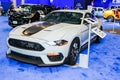 Ford Mustang 2022 Mach1 coupe premium showing during NYIAS at Jacobs Javits Center on Press Day