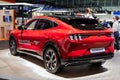 Ford Mustang Mach-E GT electric SUV car showcased at the IAA Mobility 2021 motor show in Munich, Germany - September 6, 2021