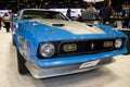 1971 Ford Mustang Mach 1 race car at the annual International auto-show, February 11, 2017 in Chicago, IL