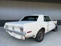 Ford Mustang 1968 rusty rear wheel arch