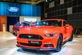 Ford Mustang at the Singapore Motorshow 2015 Royalty Free Stock Photo