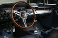 Ford Mustang 1965 1st Generation Classic Car Interior Shot Royalty Free Stock Photo