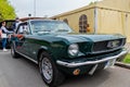 Ford Mustang year of construction1966 historic car Royalty Free Stock Photo