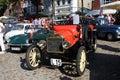 Ford oldtimer at a car show.