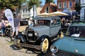 Ford oldtimer at a car show.