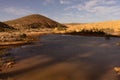 The ford of the oued noun below fort Bou Sherif