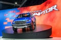 FORD RANGER RAPTOR truck car show on display at The 39th Bangkok International Motor Show 2018 Royalty Free Stock Photo