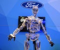 Ford Robot Event at the Convention Center Royalty Free Stock Photo