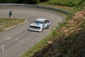 Ford RS 2000 Exits A U Turn At The French Hill Climb Championship
