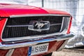 Ford Shelby GT 350 Cobra Mustang in montjuic spirit Barcelona circuit car show