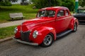 1940 Ford Standard Coupe Street Rod Royalty Free Stock Photo