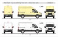 Ford Transit Cargo Delivery Van L2H2 and L2H3 2014-present