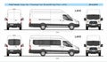 Ford Transit Cargo L4H3 and Passenger L4H3 2014-present