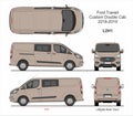 Ford Transit Custom Delivery Van L2H1 2018-2019