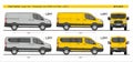 Ford Transit L2H1 Four Type Vans Set 2014-present