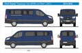 Ford Transit Passenger Van MWB Low Roof L3H1 2014-2018