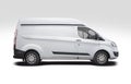 Ford Transit side view Royalty Free Stock Photo