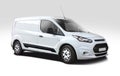 Ford Transit side view isolated on white Royalty Free Stock Photo