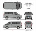 Ford Transit Tourneo Custom Van L1H1 2018-2019