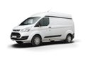 Ford Transit Van isolated on white background Royalty Free Stock Photo