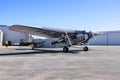 A 1929 Ford Trimotor plane