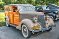 1936 Ford V8 Woody Station Wagon Royalty Free Stock Photo