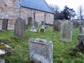 Ford Village Church Yard, Northumberland UK