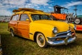 1950 Ford Woody Country Squire Station Wagon Royalty Free Stock Photo