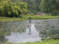 Forde Abbey Lake, Chard, Somerset, England Royalty Free Stock Photo